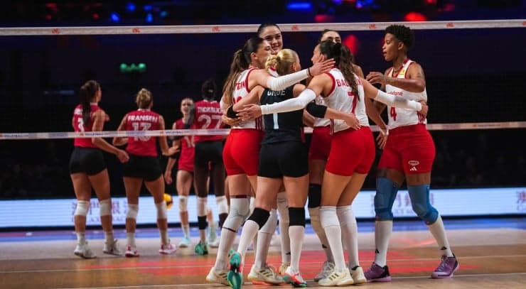 A Milli Kadın Voleybol Takımı yarı finalde