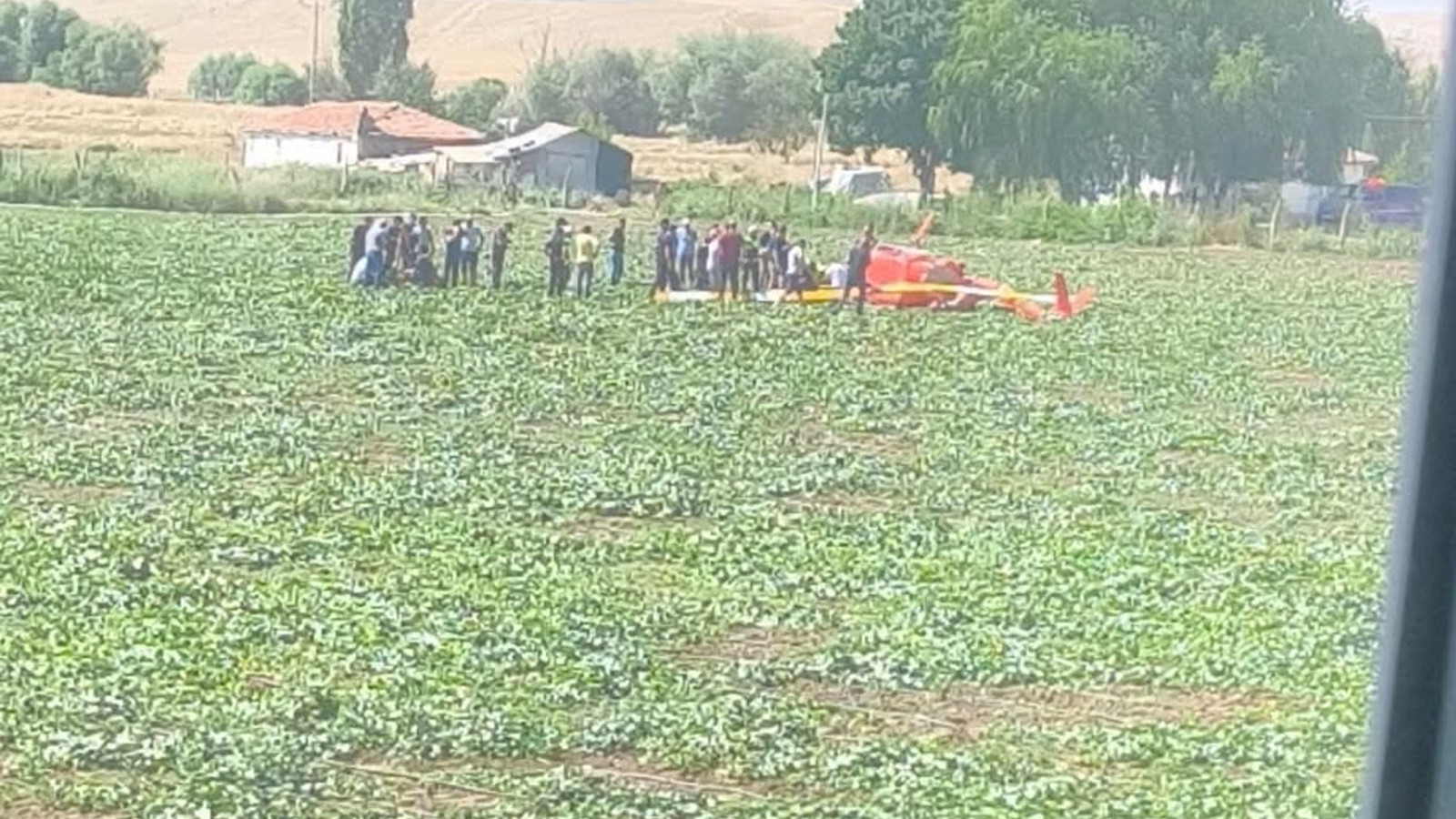 Ankara’da eğitim helikopteri düştü: 1 can kaybı